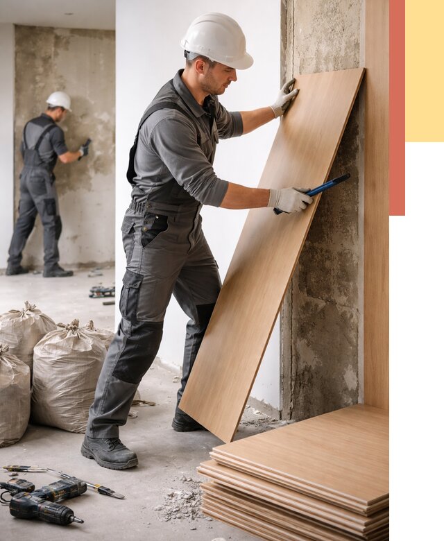 Демонтаж стеновых панелей в Ярославле от 3594 руб. за м² быстро и недорого | ОТДЕЛОЧНИК-Рсл