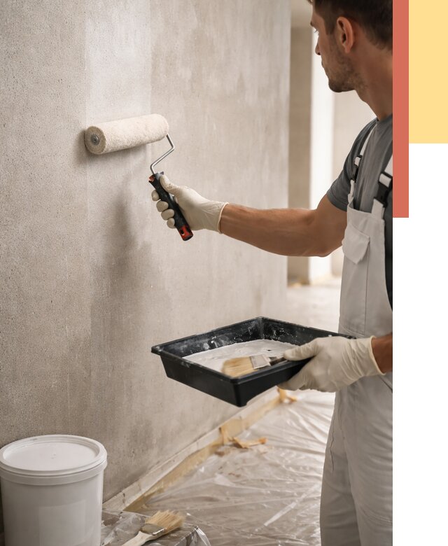 Грунтовка стен в Ярославле от 2259 руб. м2 — быстро, недорого, с материалом | ОТДЕЛОЧНИК-Рсл