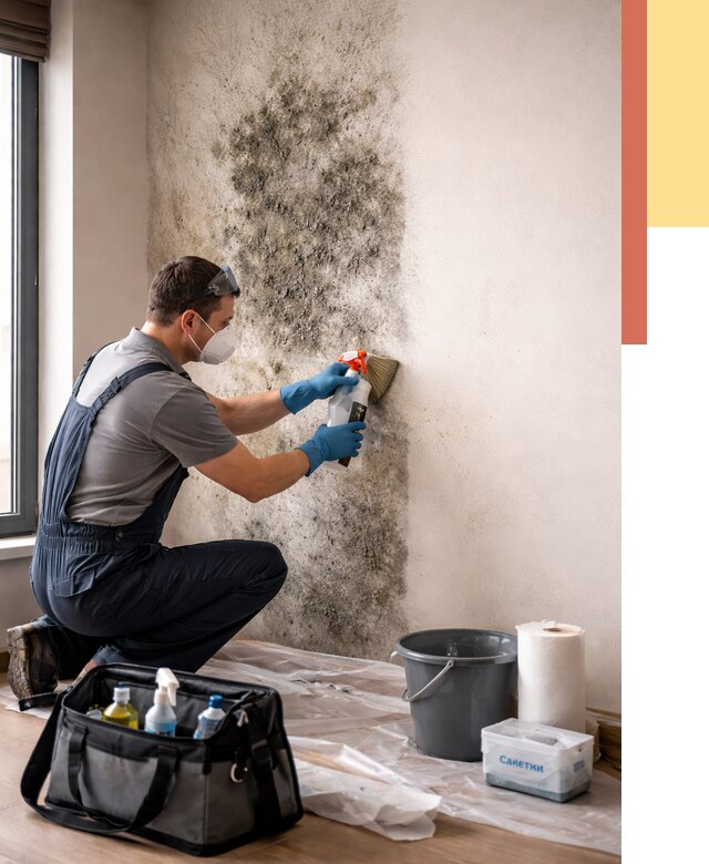 Удаление плесени со стен в Ярославле от 2208 руб. — быстро и недорого | ОТДЕЛОЧНИК-Рсл
