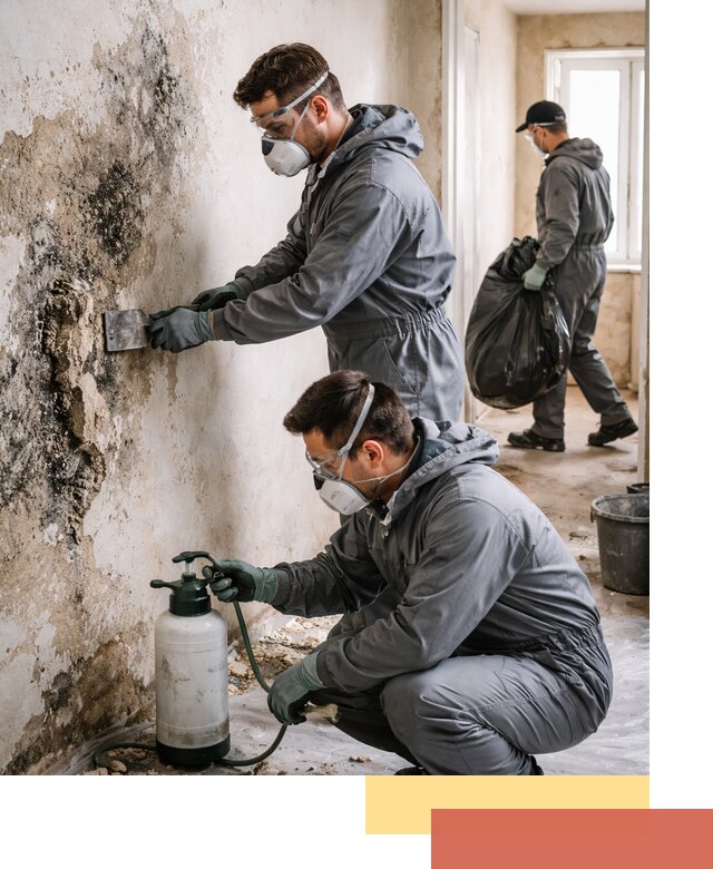 Удаление плесени со стен профессионально в Ярославле