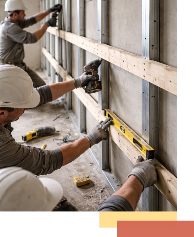 Устройство обрешетки под панели в Ярославле