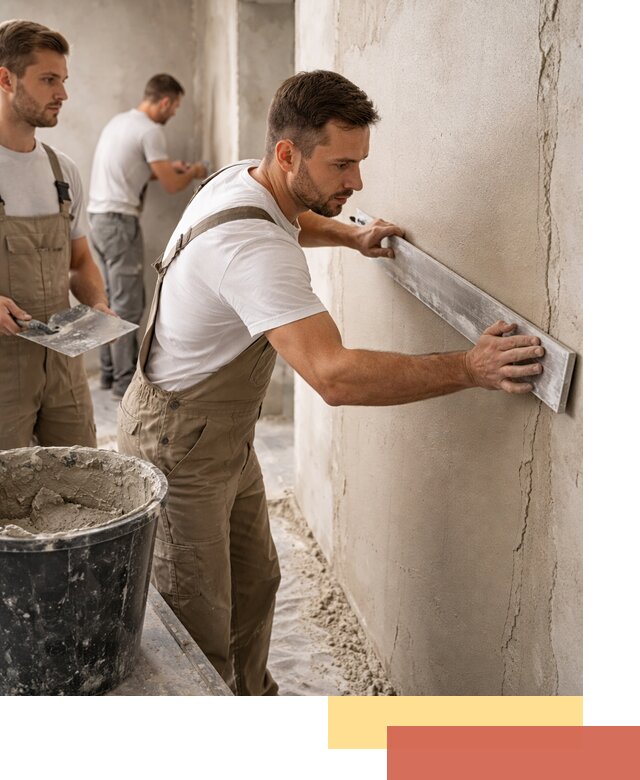 Штукатурка стен без маяков в Ярославле быстро и качественно