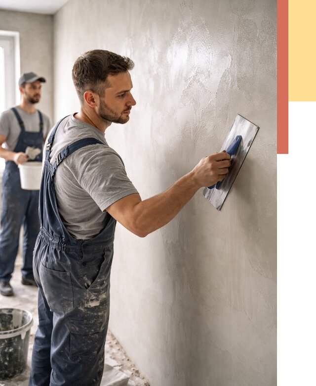 Глянцевание штукатурки стен в Ярославле от 7701 руб. — услуги и затирка | ОТДЕЛОЧНИК-Рсл