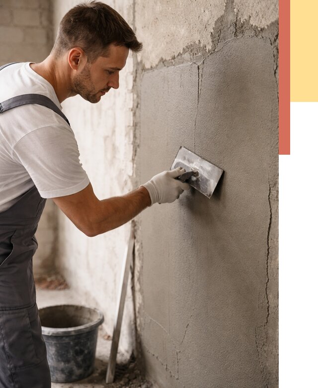 Штукатурка стен под плитку в Ярославле от 4313 руб./м2 — выравнивание под плитку | ОТДЕЛОЧНИК-Рсл