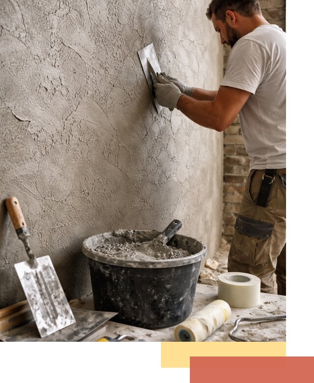 Декоративная штукатурка лофт в Ярославле — отделка стен и потолков