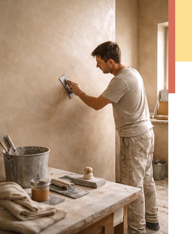 Марокканская штукатурка таделакт в Ярославле под ключ от 4313 руб. | ОТДЕЛОЧНИК-Рсл