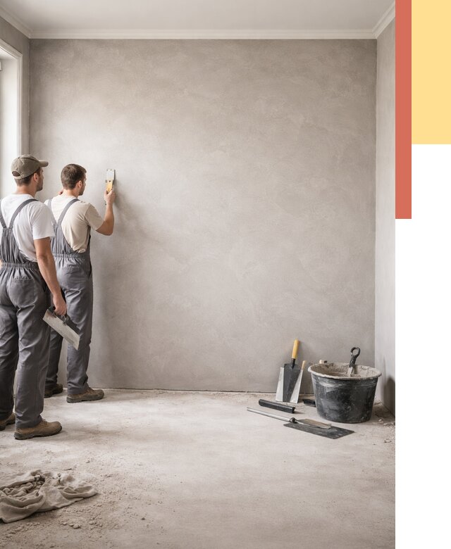 Микробетон на стены в Ярославле от 1284 руб. — нанесение и отделка | ОТДЕЛОЧНИК-Рсл