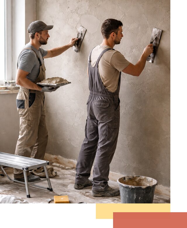 Ремонт декоративной штукатурки и восстановление фактуры в Ярославле