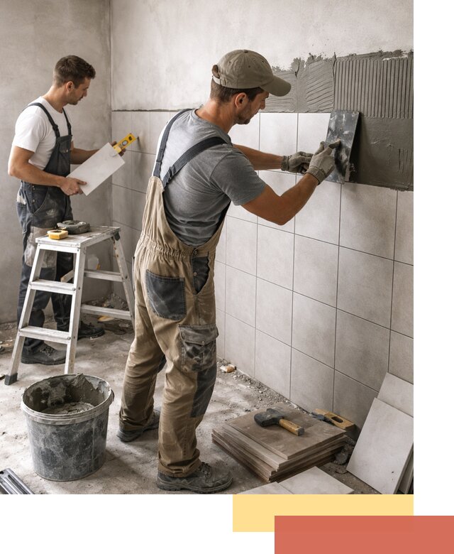 Укладка плитки на стены в Ярославле профессионально и надежно