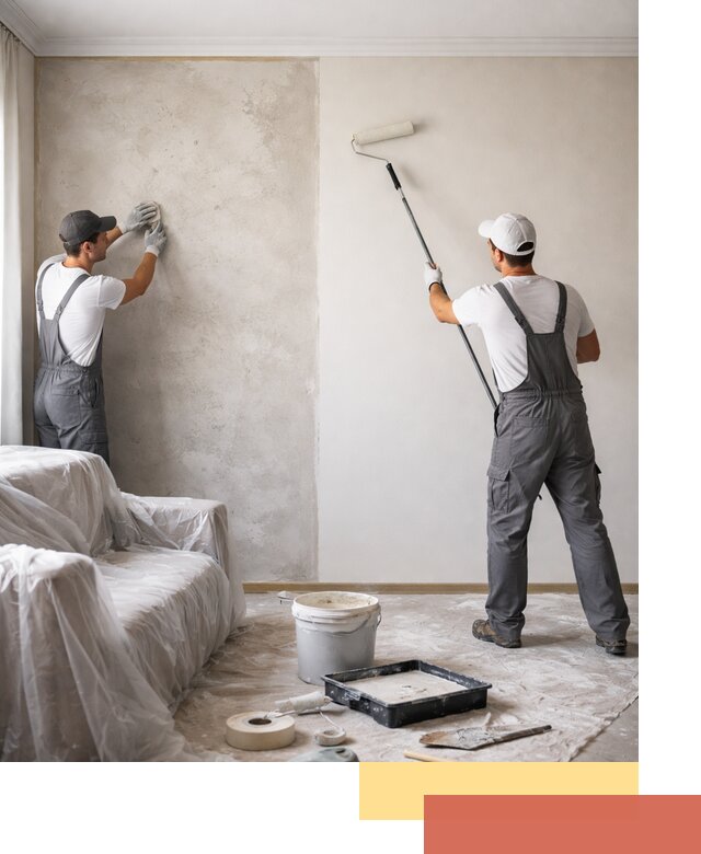 Покраска стен антивандальной краской в Ярославле