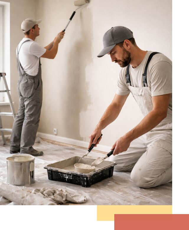 Покраска стен в квартире в Ярославле — профессионально и аккуратно