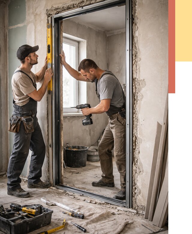 Закладка дверного проема в Ярославле от 3594 руб. — быстро и недорого | ОТДЕЛОЧНИК-Рсл