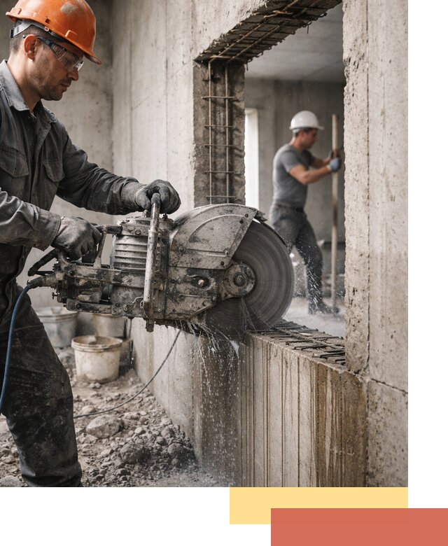 Алмазная резка проемов в Ярославле быстро и точно