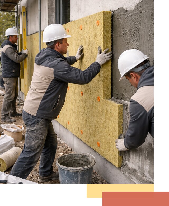 Утепление стен минватой в Ярославле — тепло и звукоизоляция