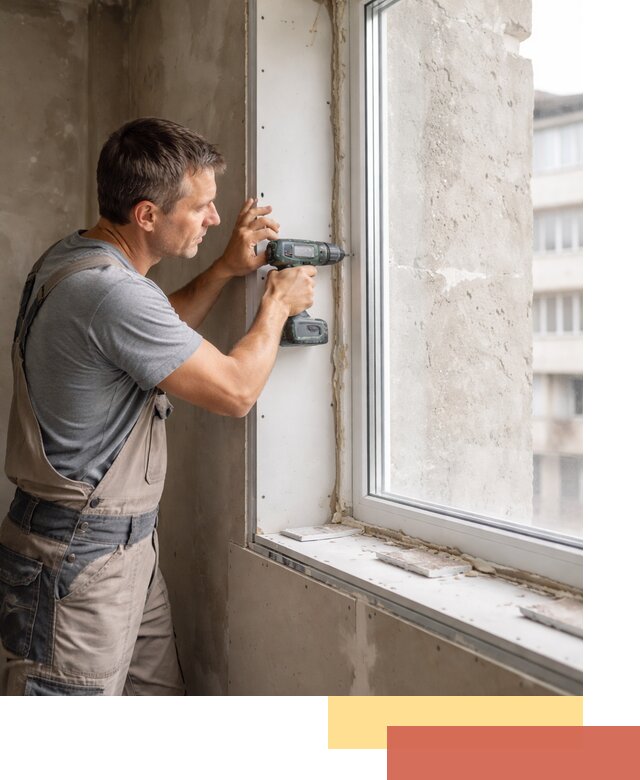 Монтаж гипсокартонных откосов в Ярославле под ключ