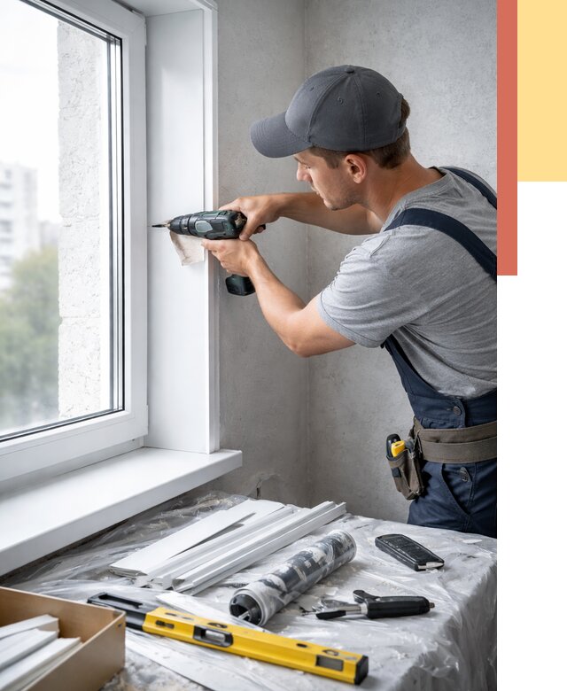 Установка пластиковых откосов в Ярославле от 2310 руб. | ОТДЕЛОЧНИК-Рсл монтаж, быстро и недорого