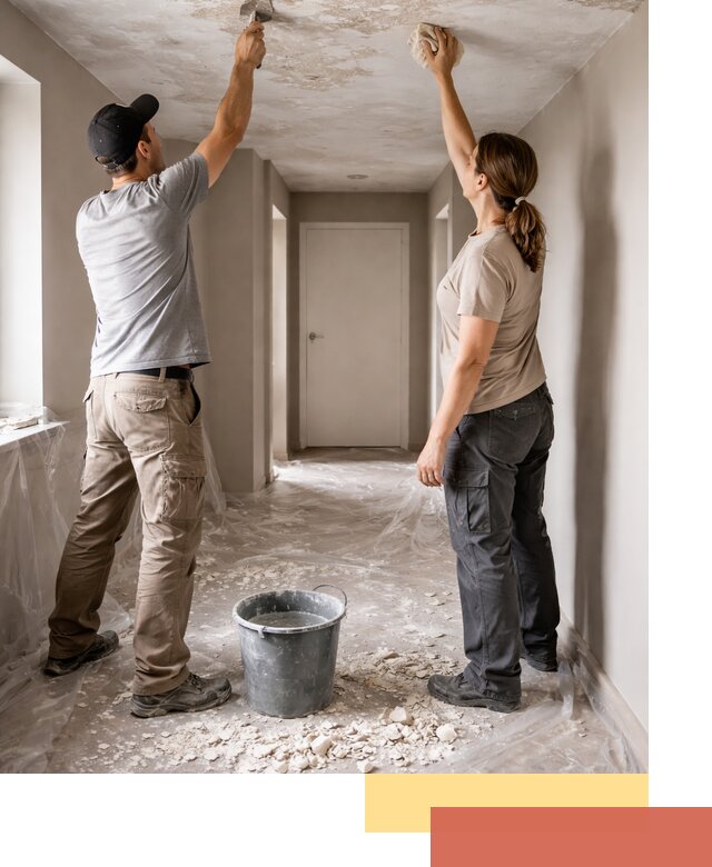 Удаление побелки с потолка в Ярославле — быстро и аккуратно