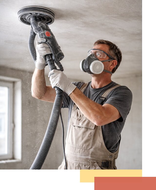 Шлифовка потолка в Ярославле — качественная подготовка под отделку