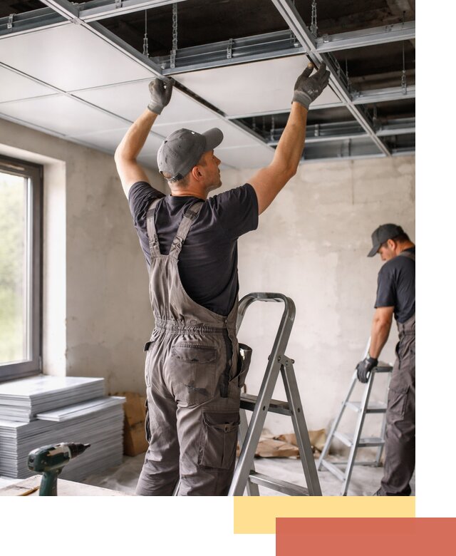 Монтаж кассетного потолка в Ярославле качественно и быстро