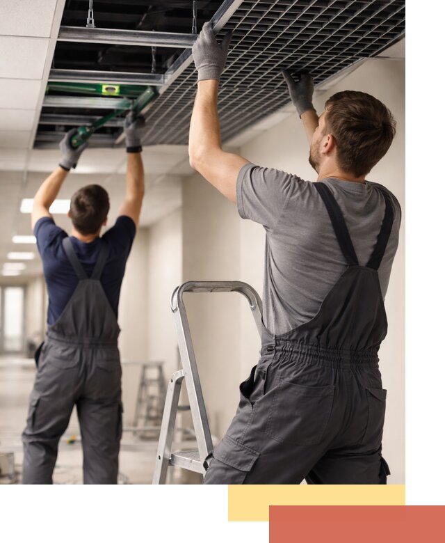 Монтаж потолка Грильято в Ярославле: установка под ключ качественно