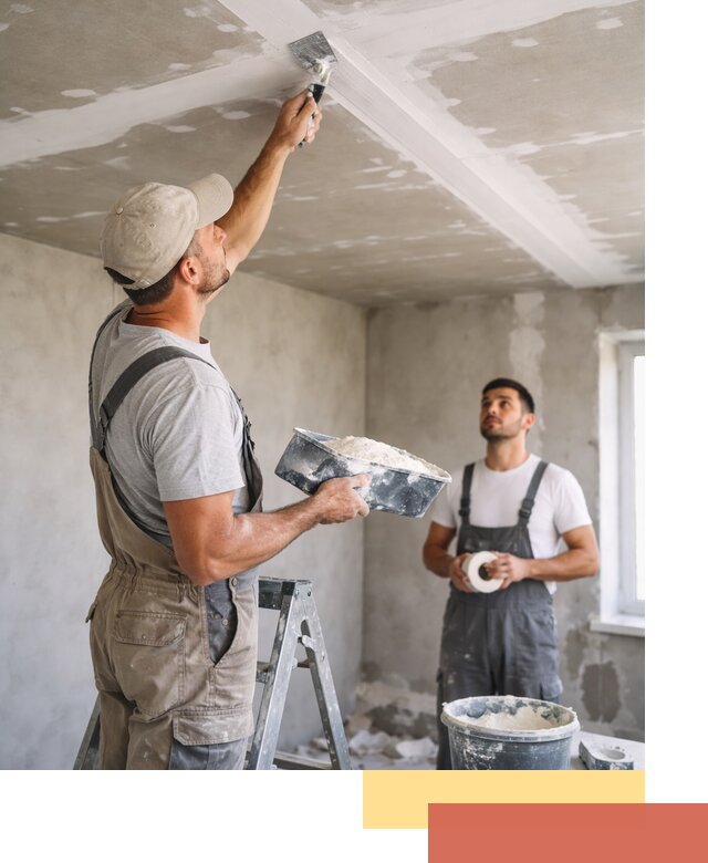 Обработка швов потолка ГКЛ в Ярославле: качественная заделка и шпатлевка