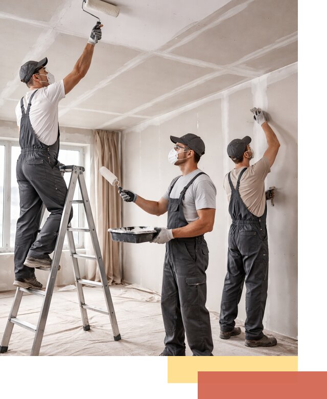 Покраска потолка из гипсокартона в Ярославле качественно и недорого