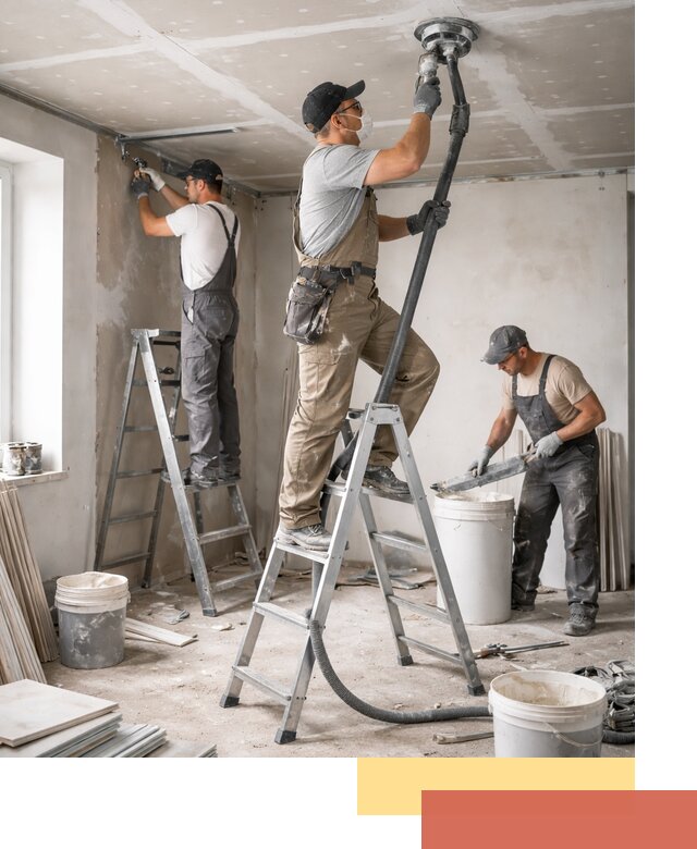 Ремонт потолка из гипсокартона в Ярославле: быстрый и качественный монтаж