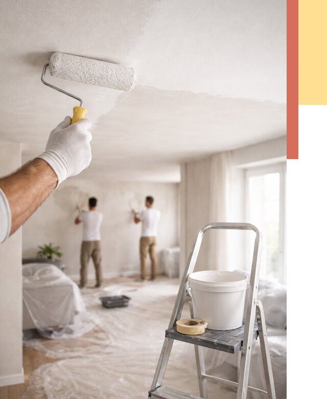 Покраска потолка акриловой краской в Ярославле от 2567 руб. | ОТДЕЛОЧНИК-Рсл