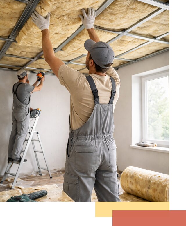 Утепление потолка под ключ в Ярославле качественно и быстро