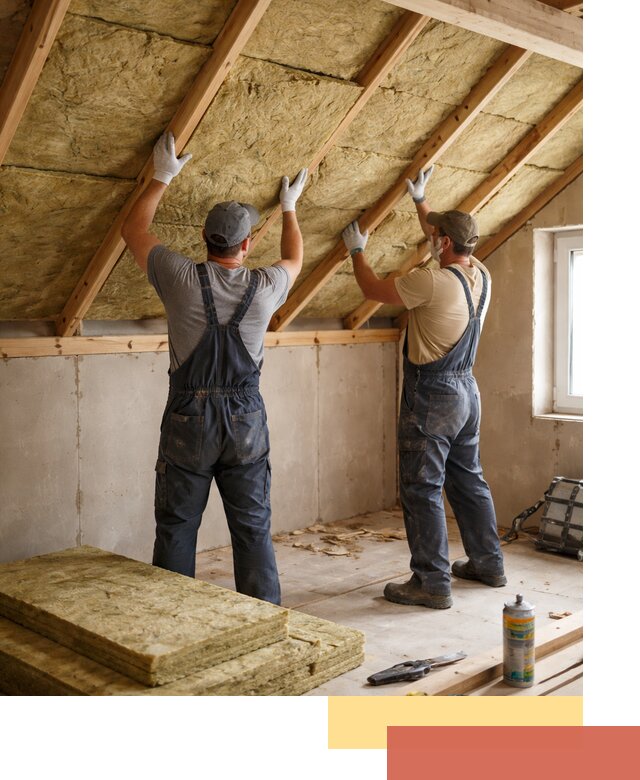 Утепление потолка минеральной ватой в Ярославле